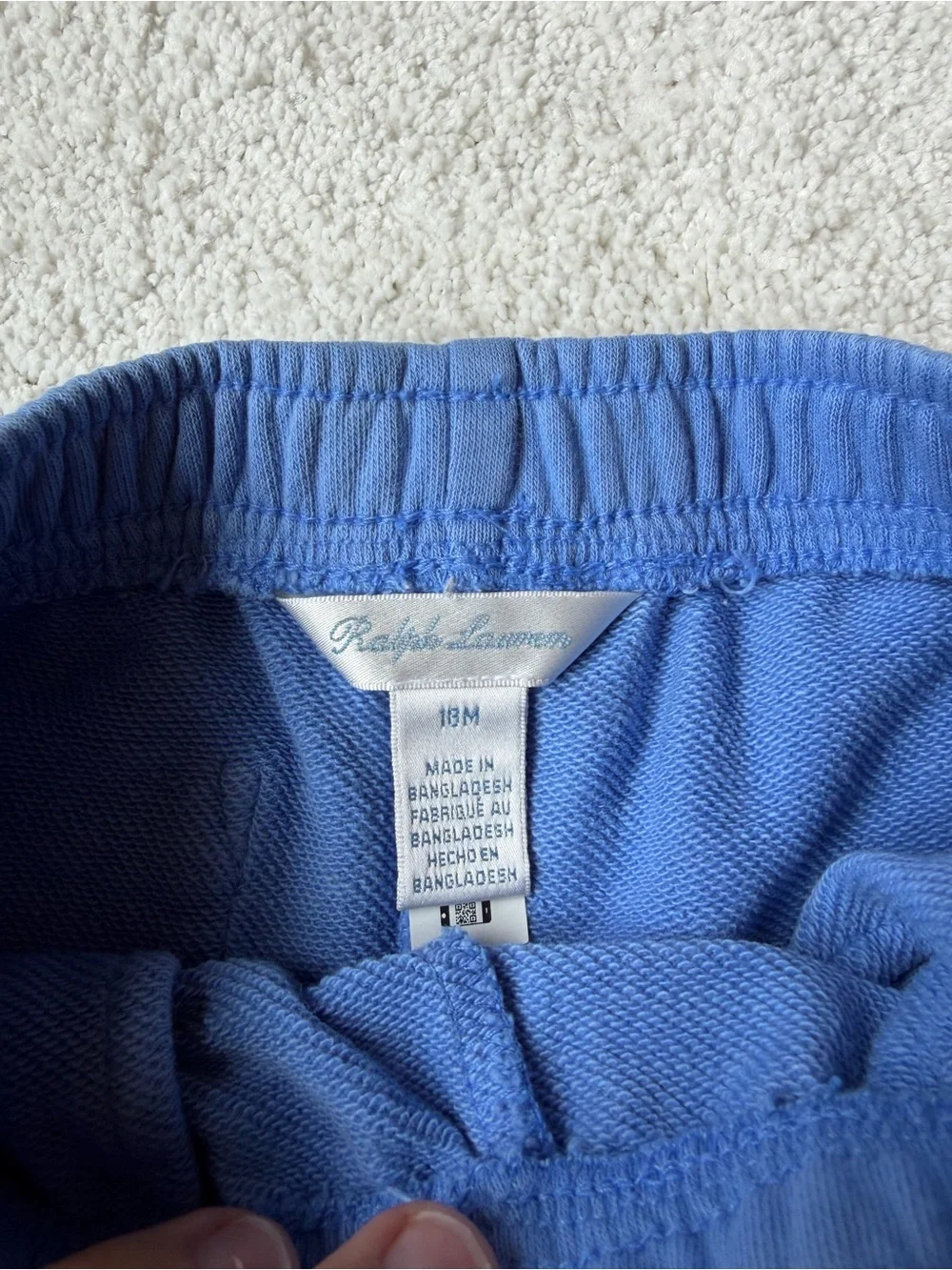 Ralph Lauren Blue Cotton Shorts